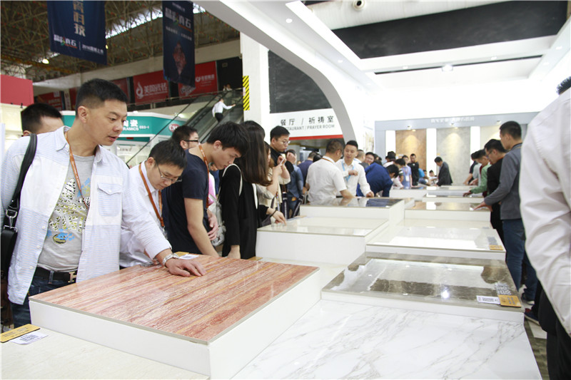 大理石瓷磚廣受關(guān)注，陶博會(huì )完美收官
(圖1)